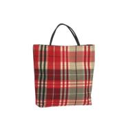 Burberry Vintage Pre-owned Canvas handvskor Multicolor, Dam