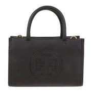 Tory Burch Svart Shopper Mini Tote Väska Black, Dam