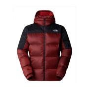 The North Face Brun Diablo Down 2.0 Huva Jacka Red, Herr