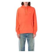 Ralph Lauren Cotton Classi RL Hoodie Orange, Herr