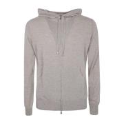 Filippo De Laurentiis Kashmirull Zip Hoodie Beige, Herr