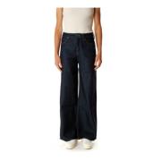 Lee Retro Flared High Waist Jeans Blue, Dam