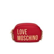 Love Moschino Axelväska - Stor Array Red, Dam