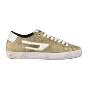 Diesel Läder Sneakers med Gummisula Multicolor, Herr