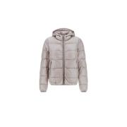 Herno Ultralätt Nylon Cappa Jacka Beige, Dam