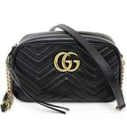 Gucci Vintage Pre-owned Laeder gucci-vskor Black, Dam