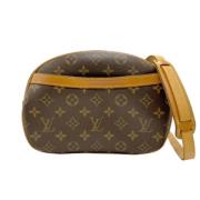 Louis Vuitton Vintage Pre-owned Canvas axelremsvskor Brown, Dam