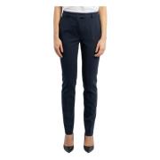 Max Mara Studio Skinny Trousers Blue, Dam