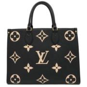 Louis Vuitton Vintage Pre-owned Canvas louis-vuitton-vskor Beige, Dam