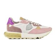 Philippe Model Stiliga Sneakers med Gummisula Multicolor, Dam