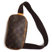 Louis Vuitton Vintage Pre-owned Canvas louis-vuitton-vskor Brown, Dam