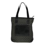 Gucci Vintage Pre-owned Canvas gucci-vskor Black, Dam