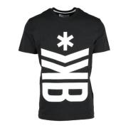 Bikkembergs Bomull Spandex T-shirt Black, Herr