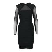 Guess Elegant Klänning med Spandex Black, Dam