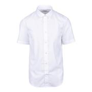 Bikkembergs Bomull Elastan Skjorta White, Herr