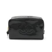 Chanel Vintage Pre-owned Laeder kuvertvskor Black, Dam