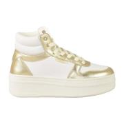 Guess Sneakers med gummisula White, Dam