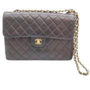 Chanel Vintage Pre-owned Laeder chanel-vskor Black, Dam