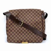 Louis Vuitton Vintage Pre-owned Canvas axelremsvskor Brown, Dam