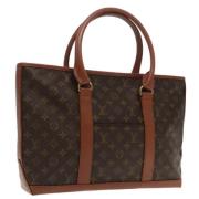 Louis Vuitton Vintage Pre-owned Canvas totevskor Brown, Dam