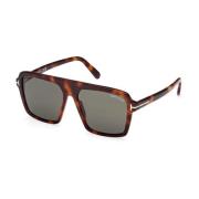 Tom Ford Vincent solglasögon i Havana acetat Brown, Herr