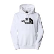 The North Face Fleecehoodie med huva - Vit White, Herr