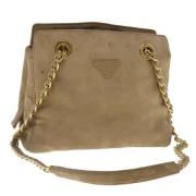 Prada Vintage Pre-owned Mocka prada-vskor Beige, Dam