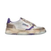 Autry Vintage Låga Sneakers Purple, Herr