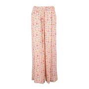 Semicouture Trousers Pink, Dam