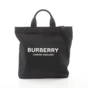 Burberry Vintage Pre-owned Laeder totevskor Black, Dam