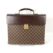 Louis Vuitton Vintage Pre-owned Canvas louis-vuitton-vskor Brown, Dam