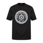 Versace T-shirt med tryckt logotyp Black, Herr