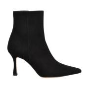 Roberto Festa Svarta Mocka Ankelboots Black, Dam