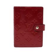 Louis Vuitton Vintage Pre-owned Tyg plnbcker Red, Dam