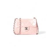 Chanel Vintage Pre-owned Laeder chanel-vskor Pink, Dam