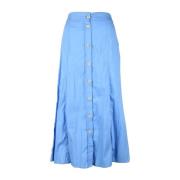 Semicouture Skirts Blue, Dam