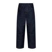 Carhartt Wip Jeans med logotyp Blue, Herr