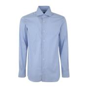 Barba Napoli Formal Shirts Blue, Herr