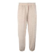 Ballantyne Bomullsblandning Stiliga Byxor Beige, Dam