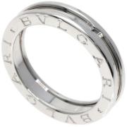 Bvlgari Vintage Pre-owned Vitt guld ringar Gray, Dam