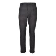 Dondup Bomullsblandning Slim Fit Byxor Gray, Herr