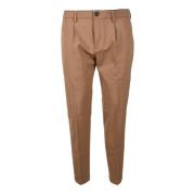 Department Five Elegant Ullblandningsbyxor Brown, Herr