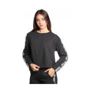 Moschino Svart Bomullsblandning Sweatshirt V6A1794 - 4424 Black, Dam