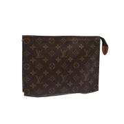 Louis Vuitton Vintage Pre-owned Canvas louis-vuitton-vskor Brown, Dam