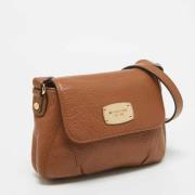 Michael Kors Pre-owned Pre-owned Laeder crossbodyvskor Brown, Dam