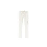 Herno Herrbyxor Stilfull Kollektion White, Herr