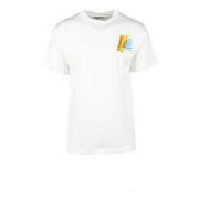 Bikkembergs Bomull T-shirt White, Herr