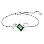 Swarovski Mesmera Grön Zirconia Armband White, Dam