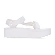 Teva Ljus Vit Flatform Sandal Dam White, Dam