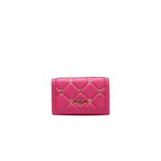 Love Moschino Crossbody Chain Väska med Logo Fram Pink, Dam